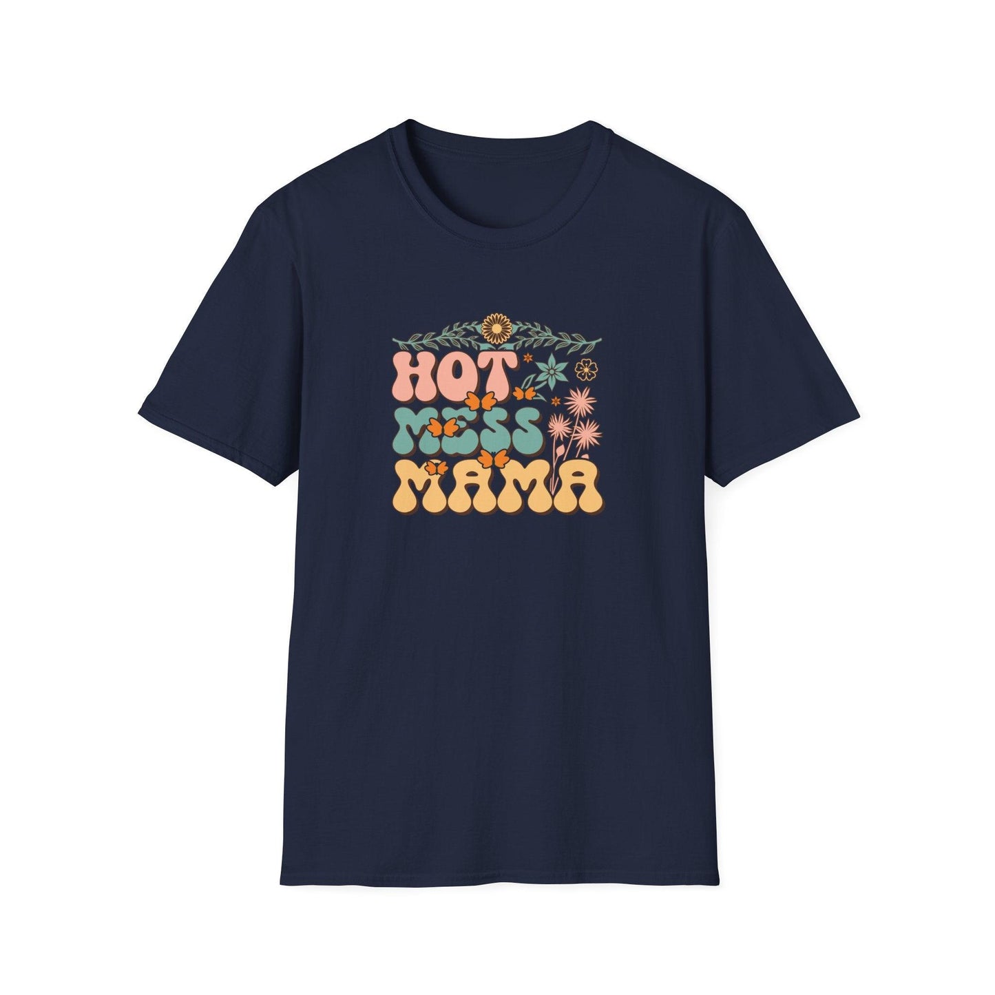 Hot Mess Mama Graphic Tee β Chaos, Coffee & Cuteness - Lotta and Liv