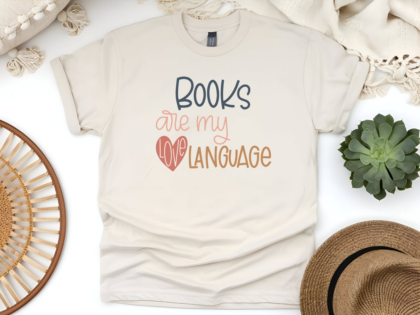 Books Are My Love Language Shirt β For the Readers Who Feel the Romance in Every Page