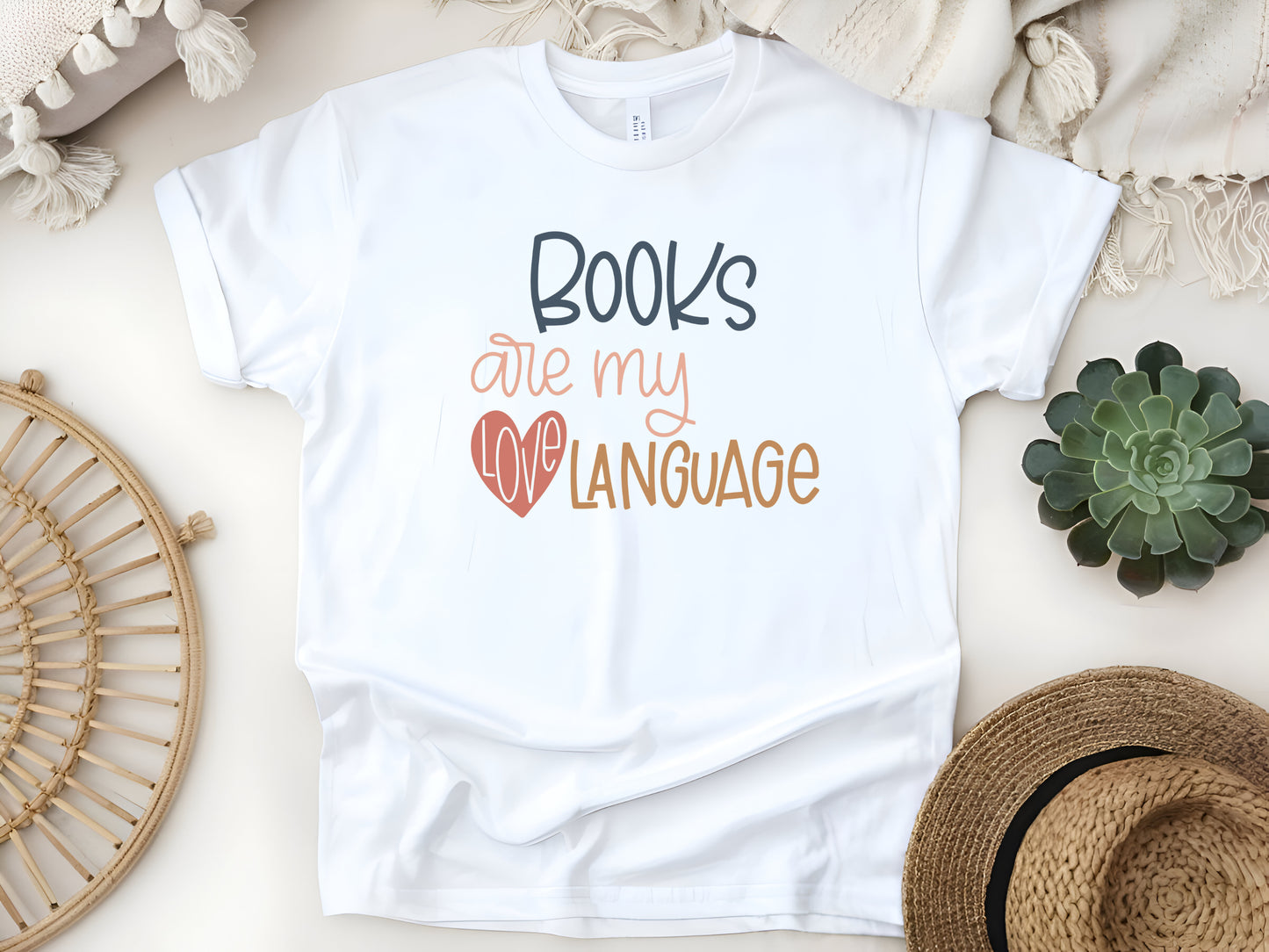 Books Are My Love Language Shirt β For the Readers Who Feel the Romance in Every Page