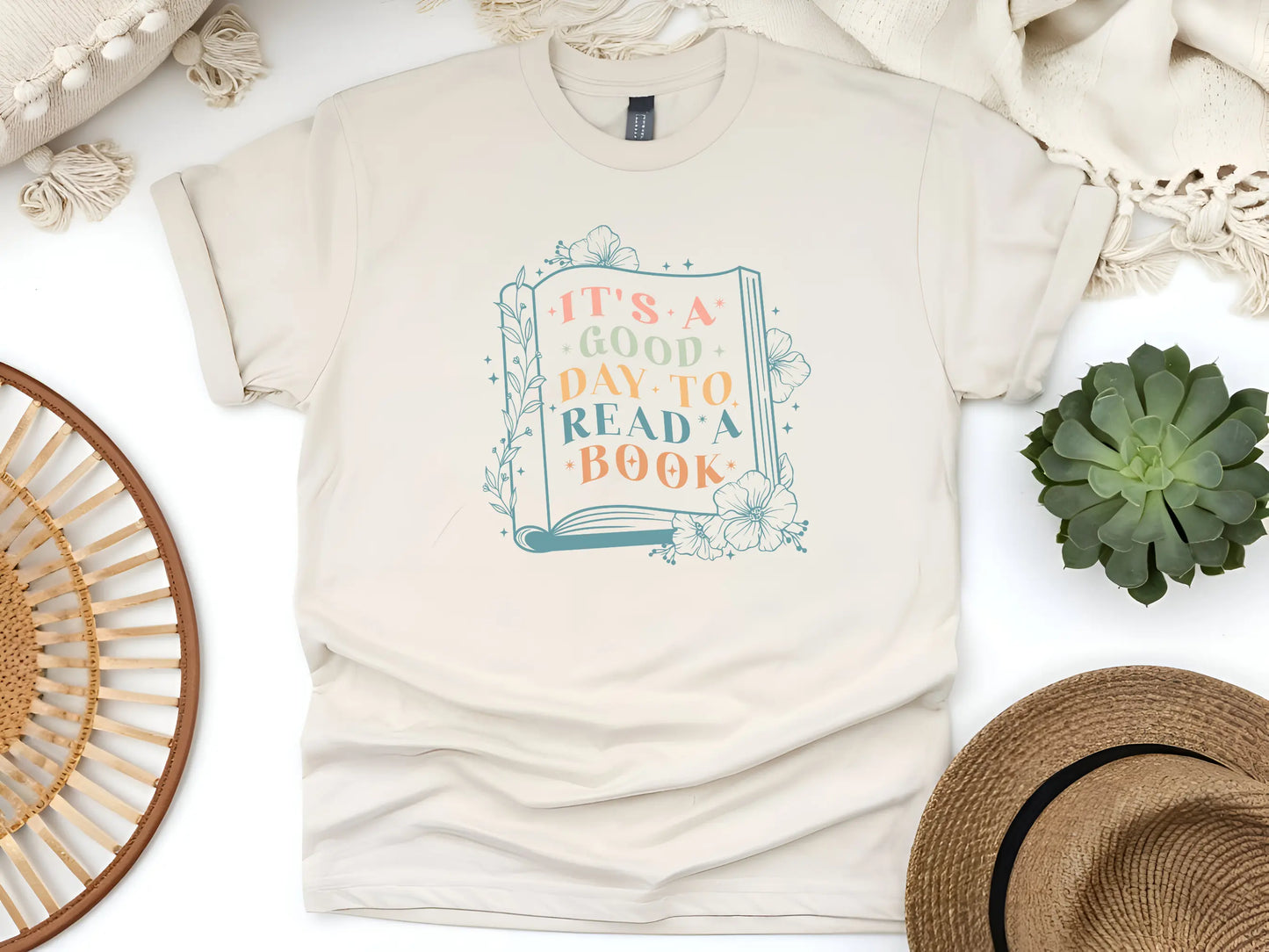 It’s a Good Day to Read a Book – Booklover Unisex Softstyle T-Shirt