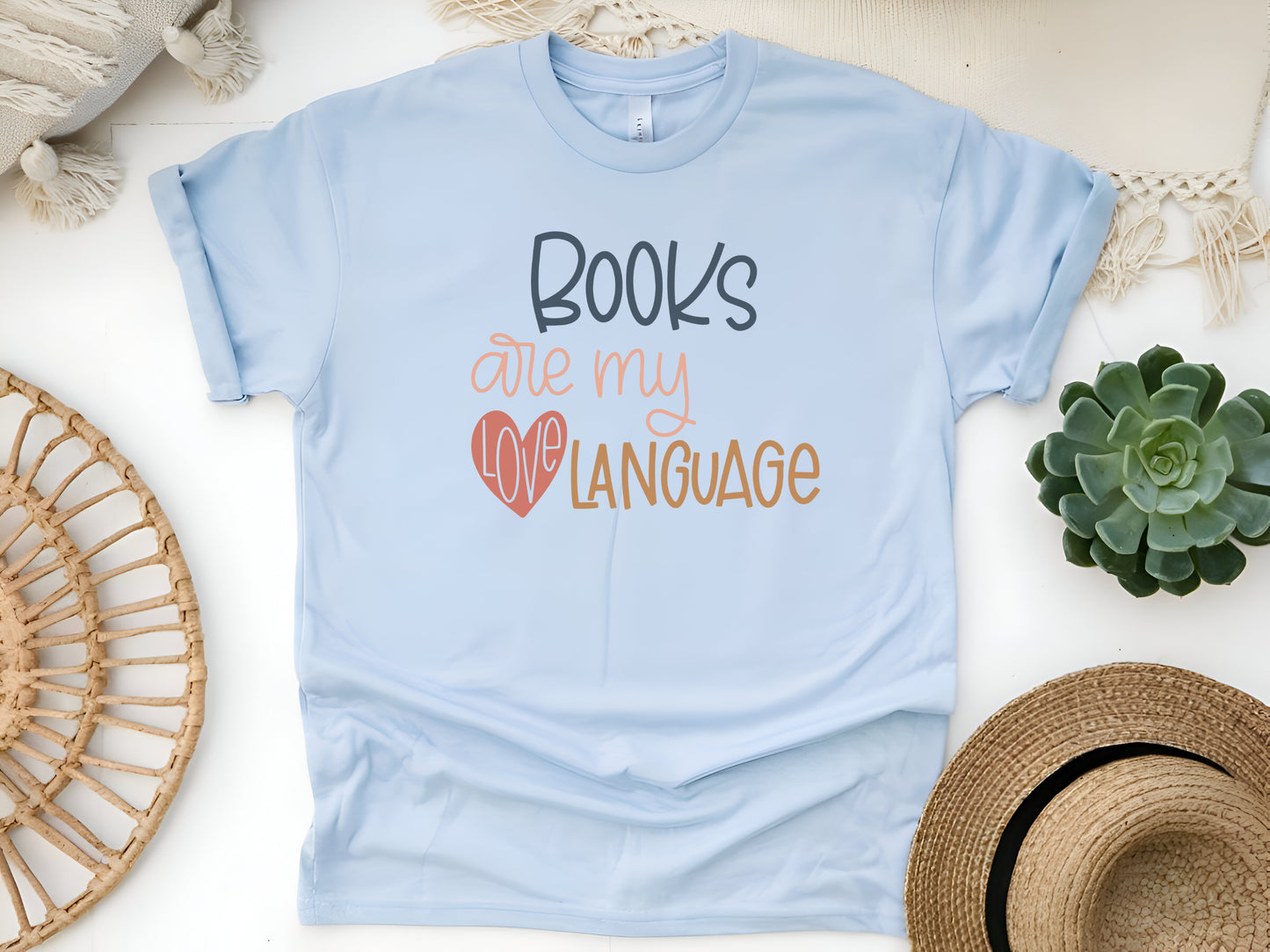 Books Are My Love Language Shirt β For the Readers Who Feel the Romance in Every Page