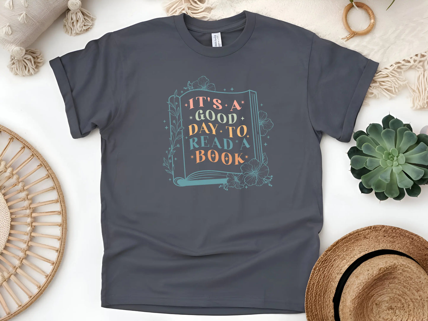 It’s a Good Day to Read a Book – Booklover Unisex Softstyle T-Shirt
