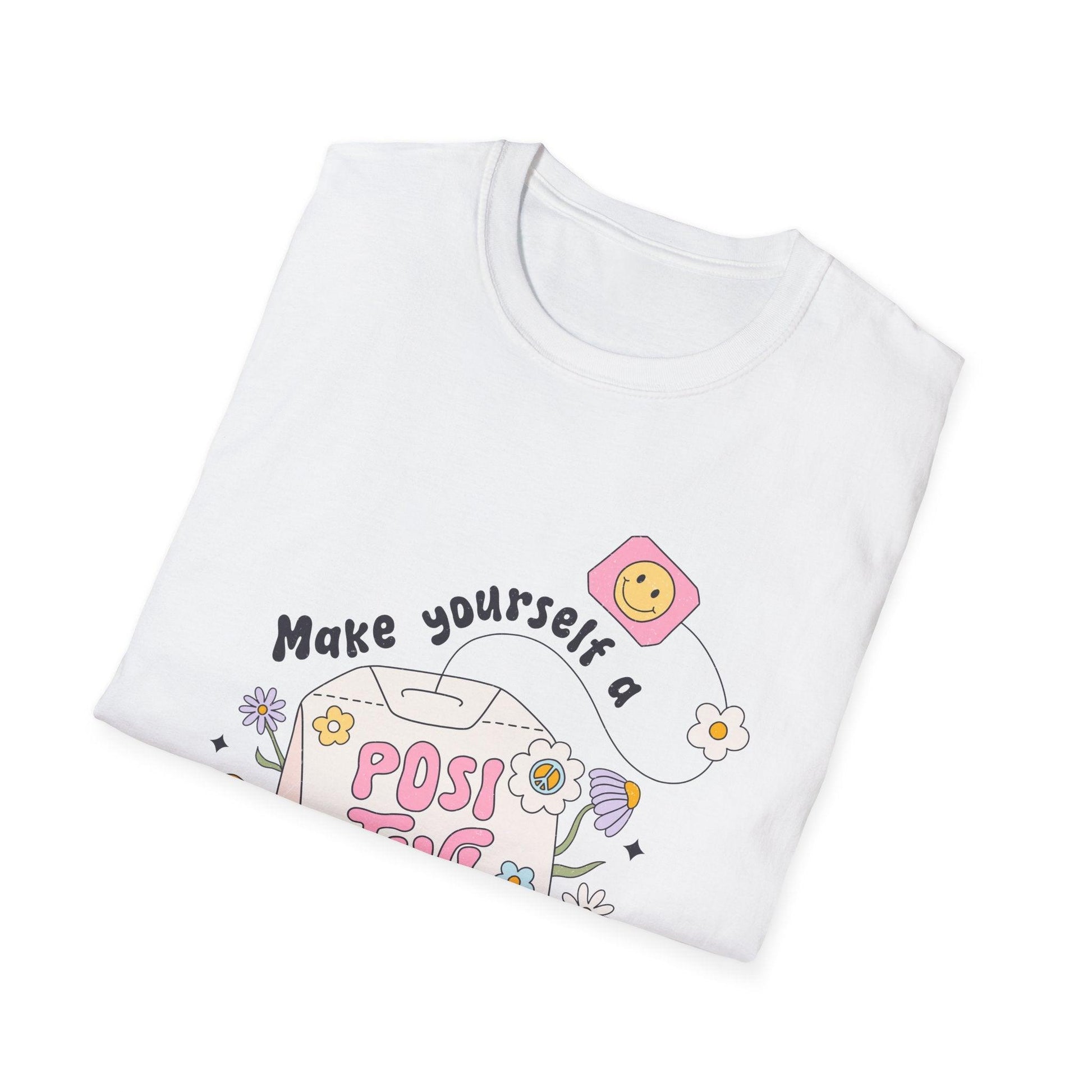 Make Yourself a Positivi-Tea Mum Graphic Tee – Sip, Smile & Survive - Lotta and Liv