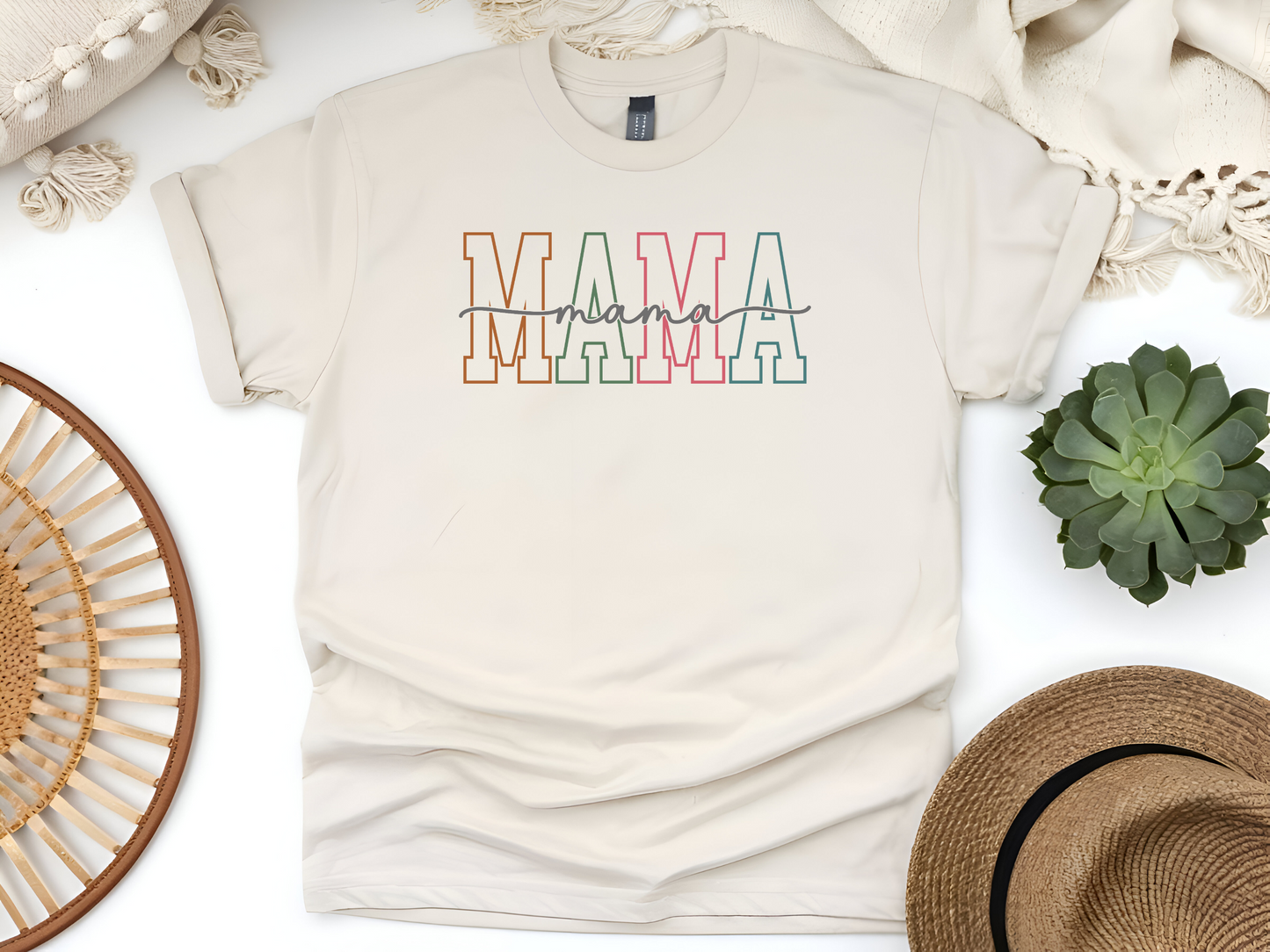 Double the Mama, Double the Love Unisex Softstyle T-Shirt - Perfect Gift for Moms