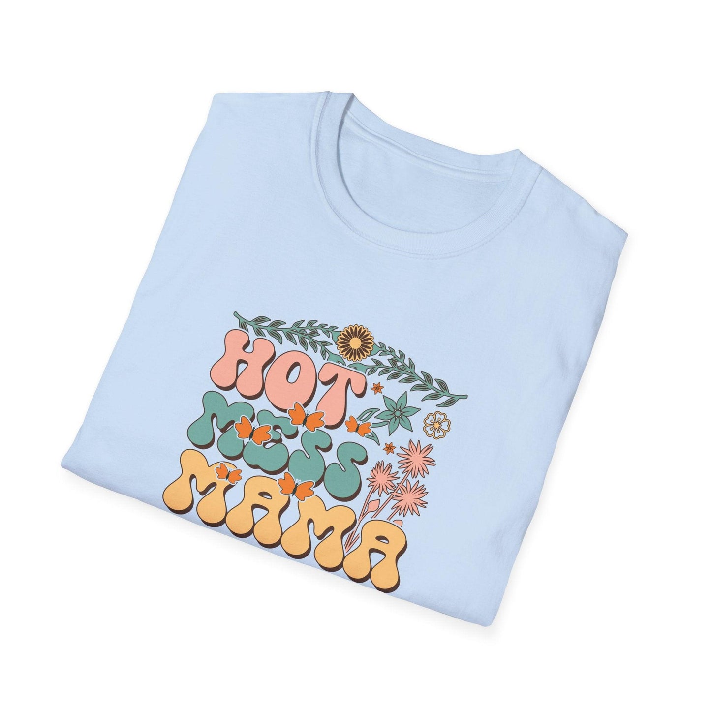 Hot Mess Mama Graphic Tee β Chaos, Coffee & Cuteness - Lotta and Liv
