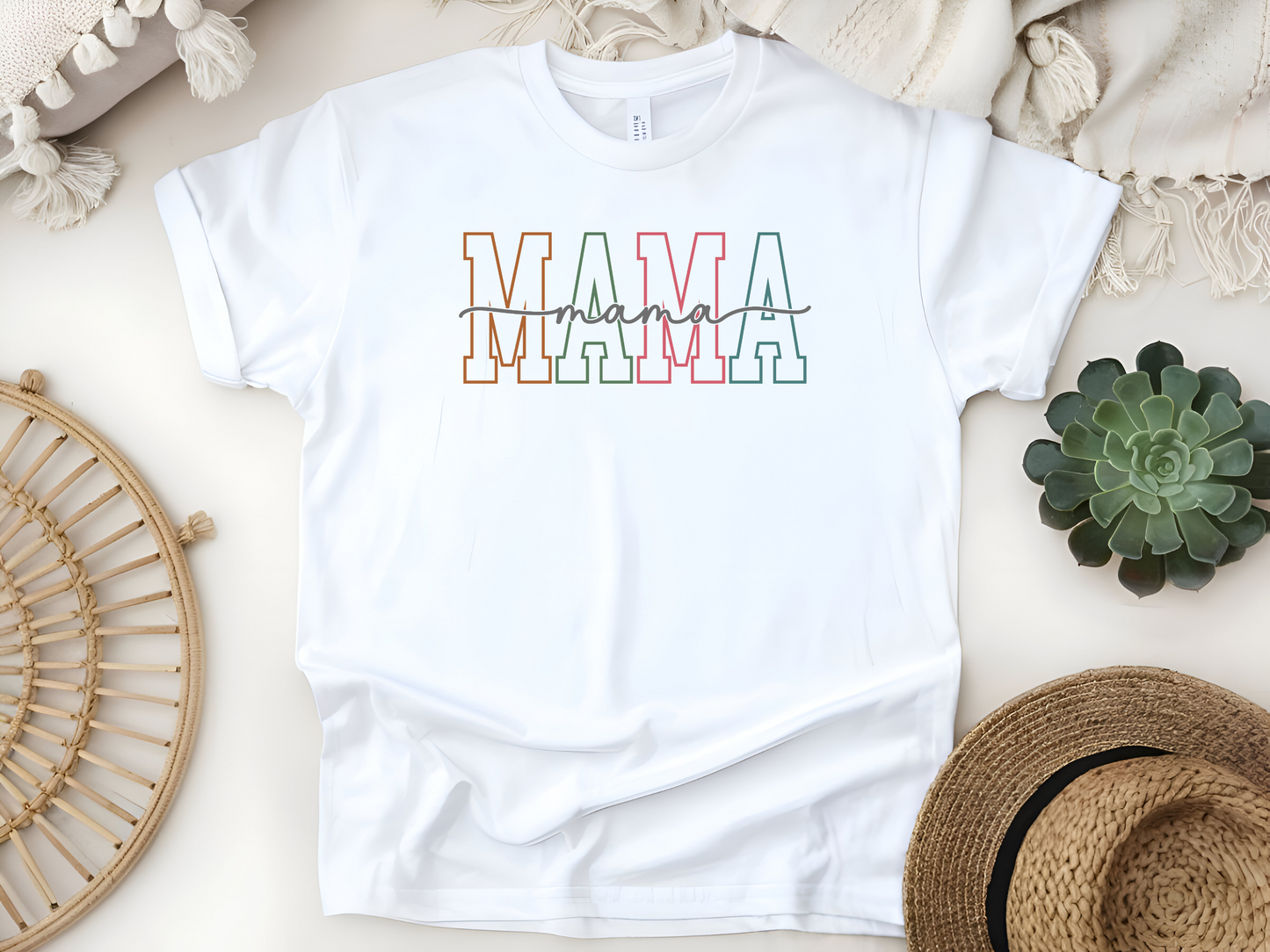 Double the Mama, Double the Love Unisex Softstyle T-Shirt - Perfect Gift for Moms