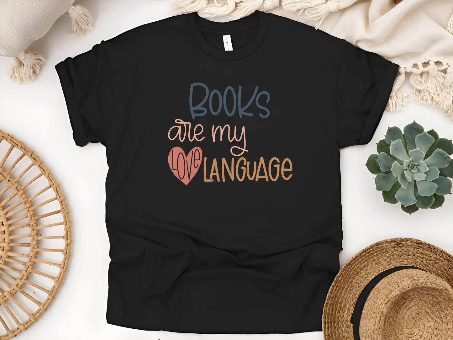 Books Are My Love Language Shirt β For the Readers Who Feel the Romance in Every Page