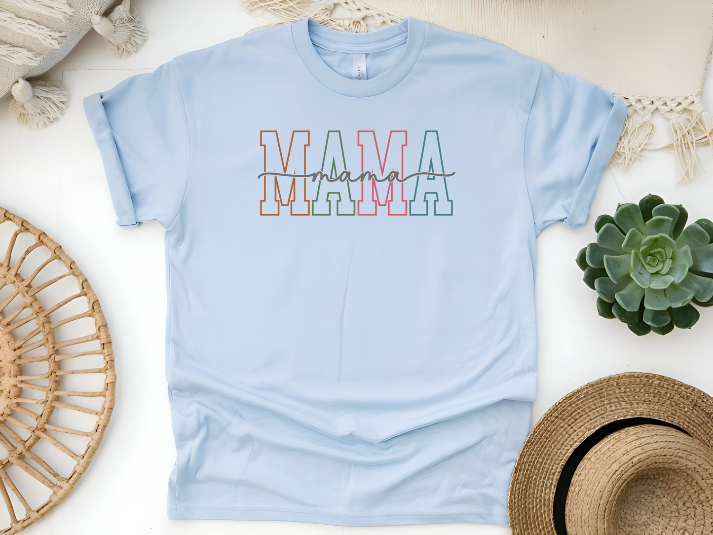 Double the Mama, Double the Love Unisex Softstyle T-Shirt - Perfect Gift for Moms