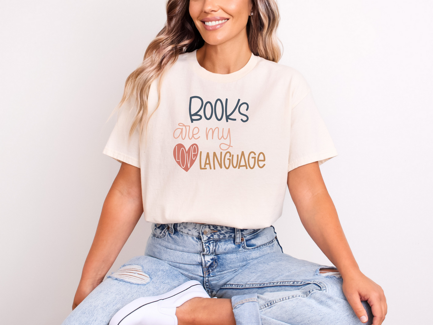 Books Are My Love Language Shirt β For the Readers Who Feel the Romance in Every Page
