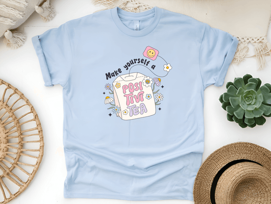 Make Yourself a Positivi-Tea Mum Graphic Tee – Sip, Smile & Survive - Lotta and Liv