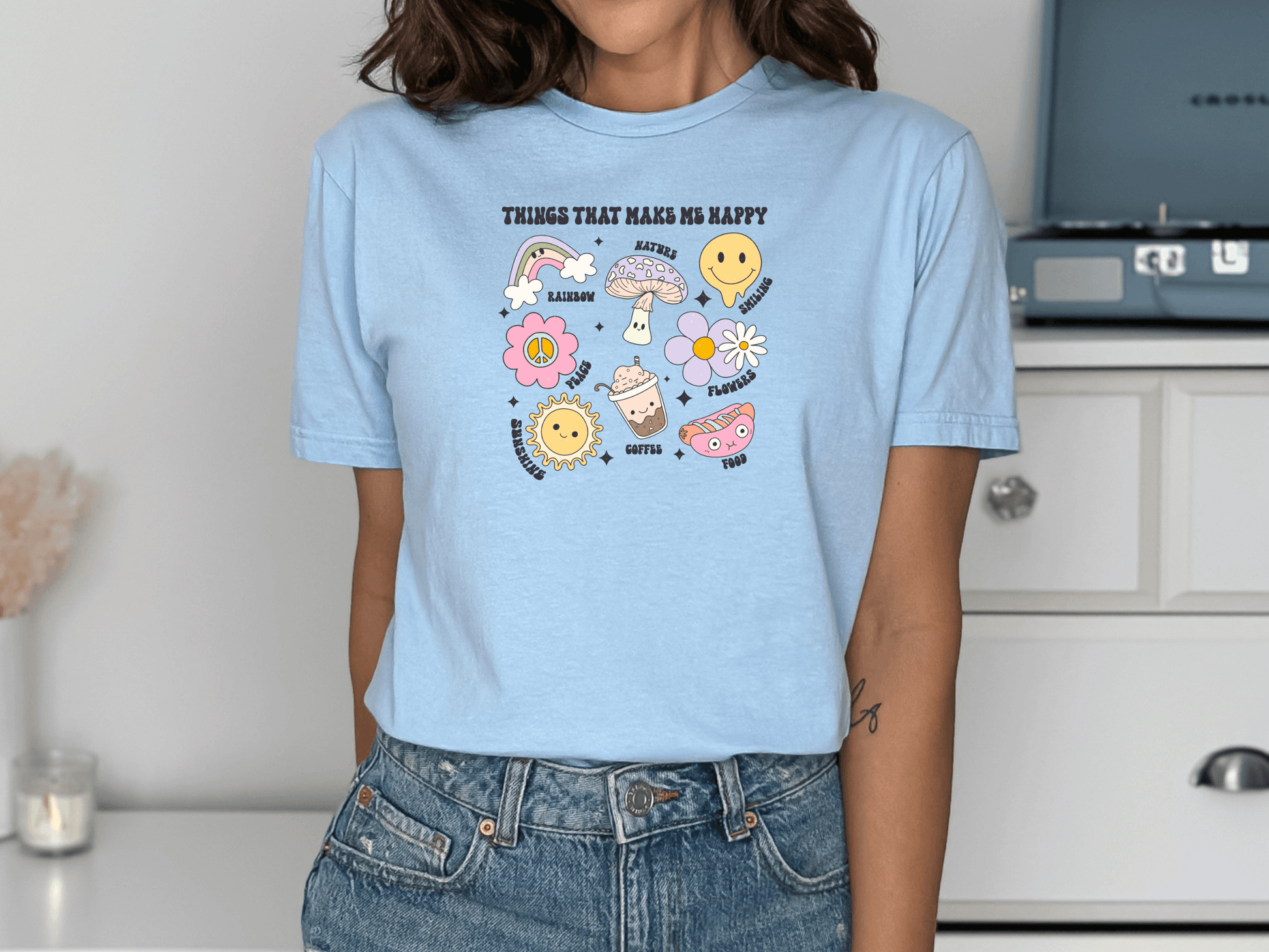 Things That Make Me Happy T-Shirt – A Little Joy on Fabric! - Lotta and Liv