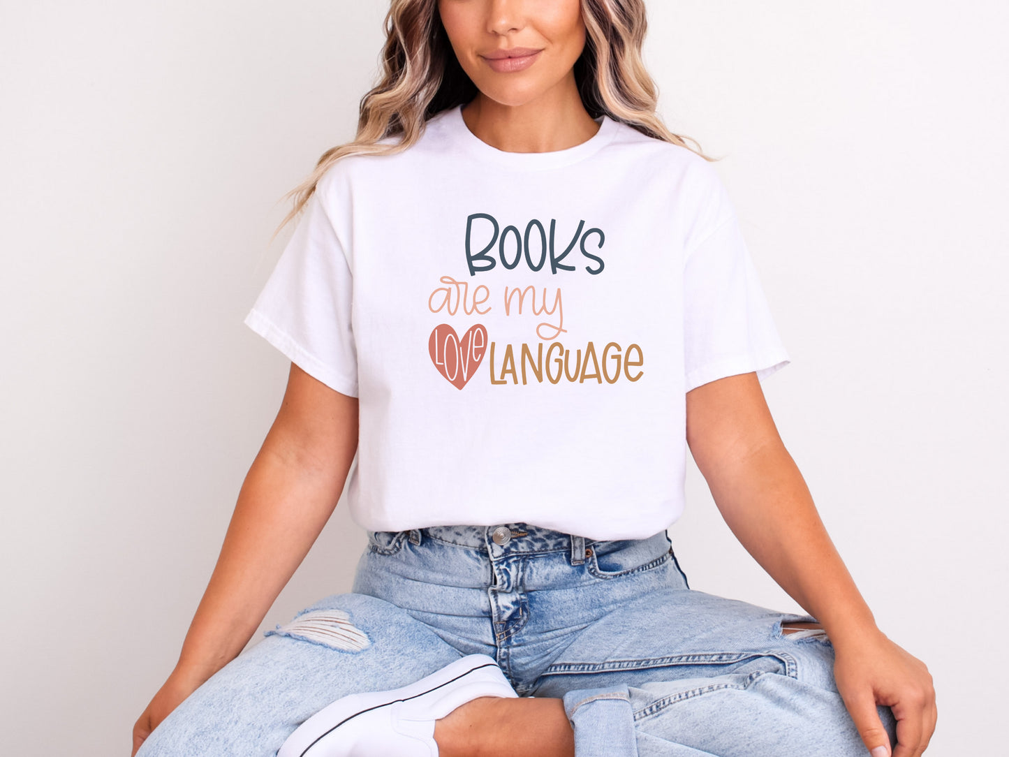 Books Are My Love Language Shirt β For the Readers Who Feel the Romance in Every Page