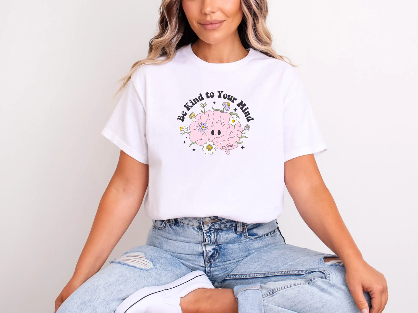 Be Kind to Your Mind Tee – Wear Your Self-Care in Style Unisex Softstyle T-Shirt