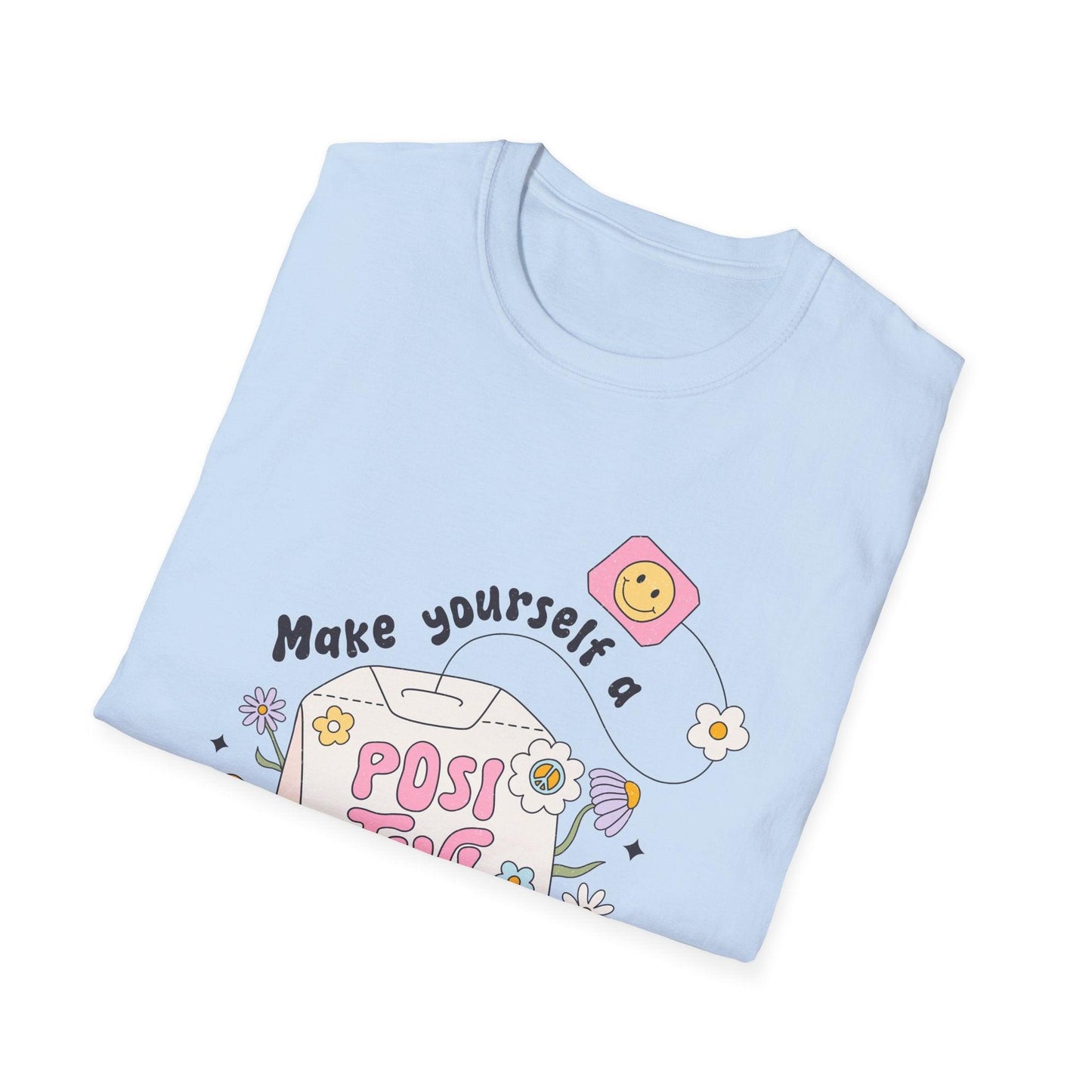 Make Yourself a Positivi-Tea Mum Graphic Tee – Sip, Smile & Survive - Lotta and Liv