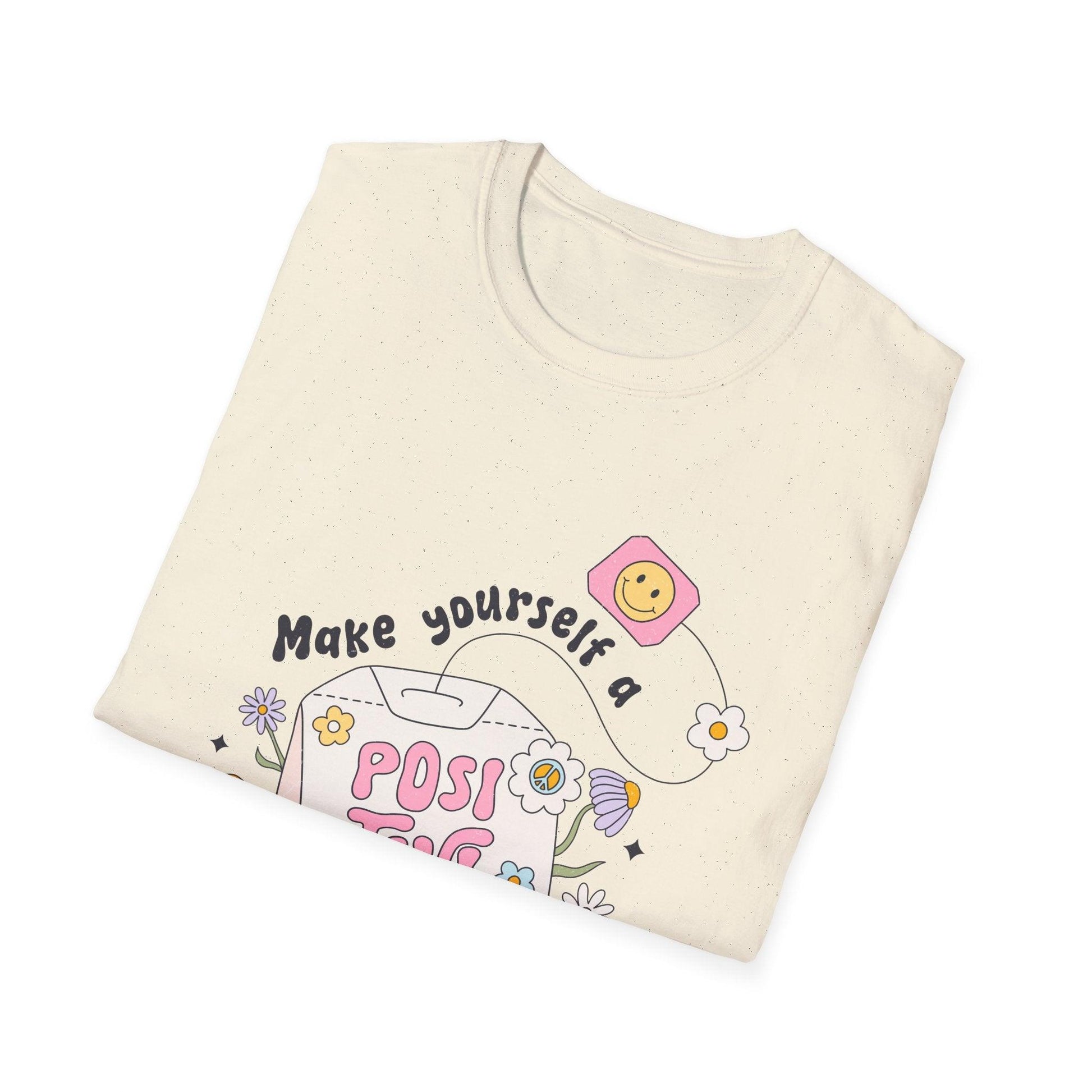 Make Yourself a Positivi-Tea Mum Graphic Tee – Sip, Smile & Survive - Lotta and Liv