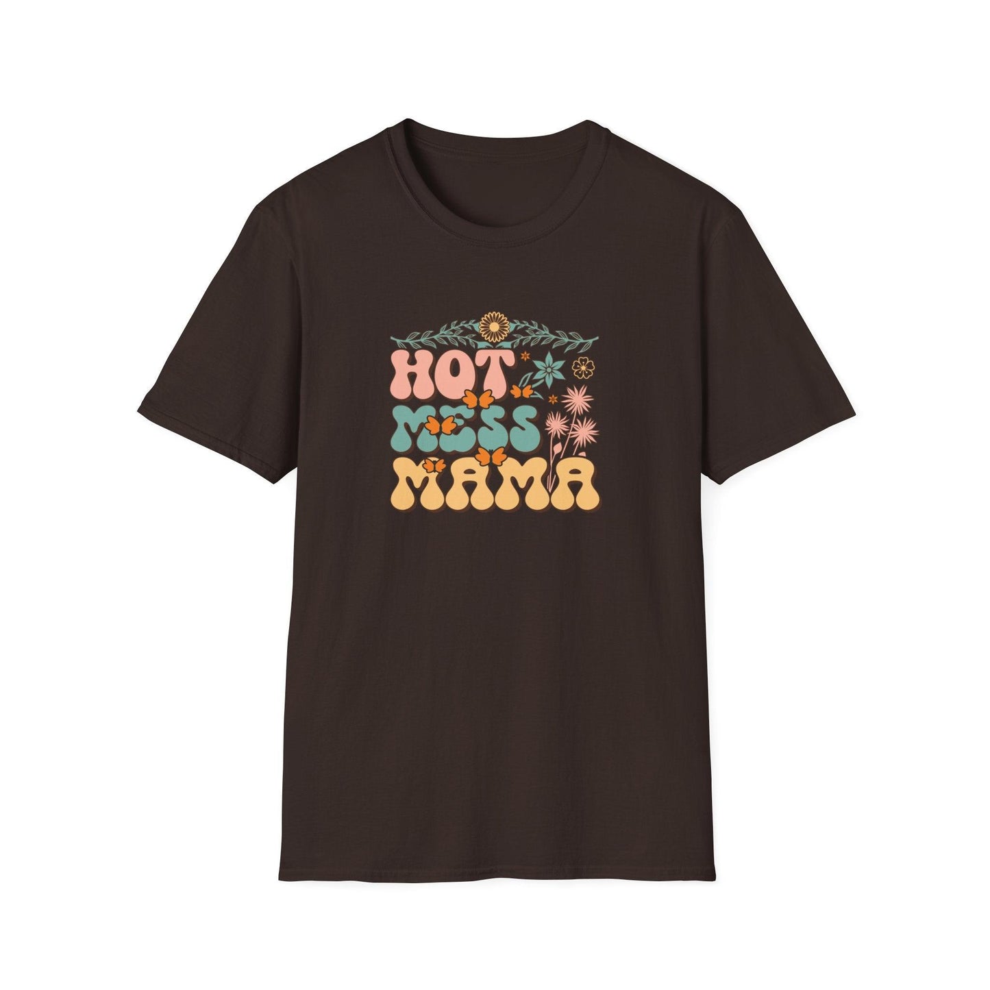 Hot Mess Mama Graphic Tee β Chaos, Coffee & Cuteness - Lotta and Liv