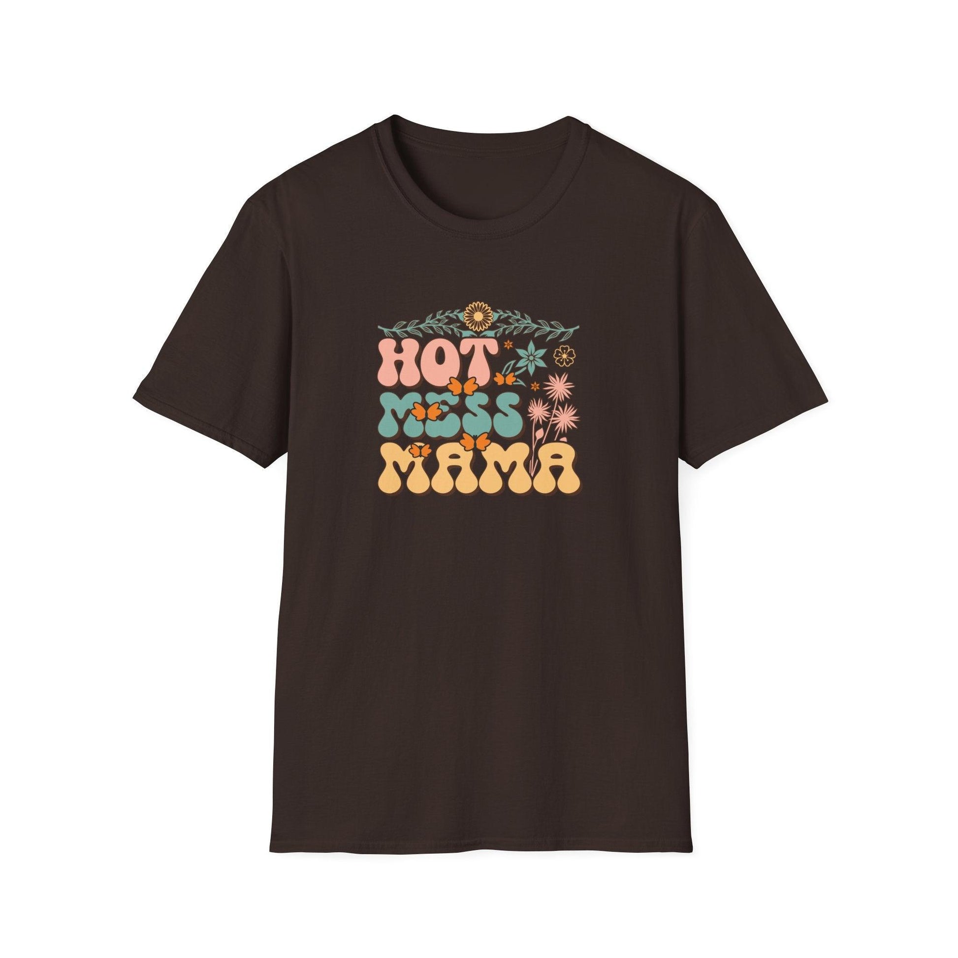 Hot Mess Mama Graphic Tee β Chaos, Coffee & Cuteness - Lotta and Liv